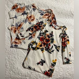 Little Miss Dessa Knotted Gown Bundle (set of 2)